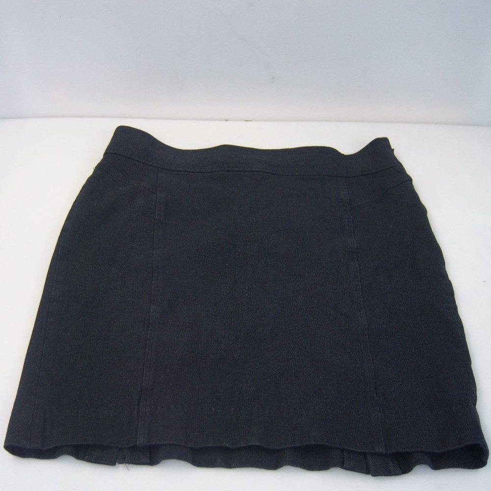 Banana Republic Pencil Skirt Black denim size 14